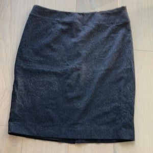 Navy blue wool skirt by theory - size 12